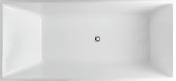 Theo THBT1200 Back to Wall Bathtub - Image 3