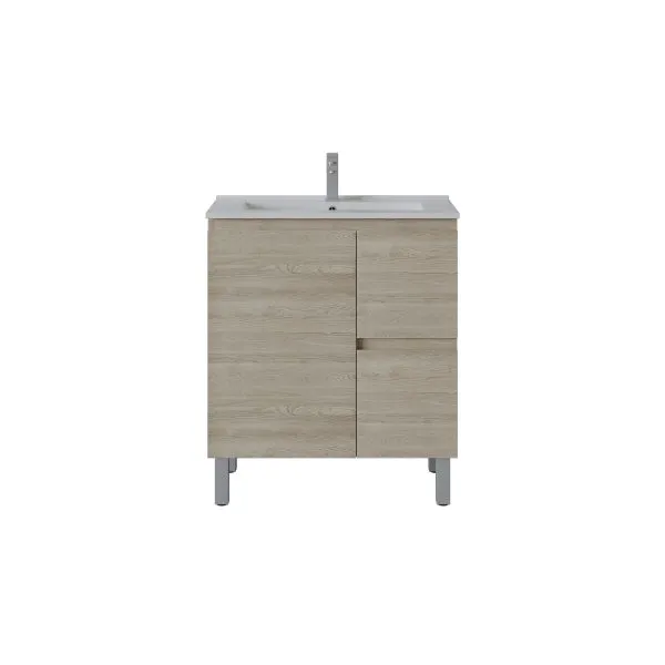 NORDIC Slim Freestanding Vanity with Legs N73LLG/N73RLG - Image 13
