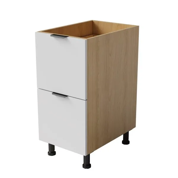 2 Drawer Kitchen Cupboard 2DB-400/450/500/600/700-BOX - Image 5