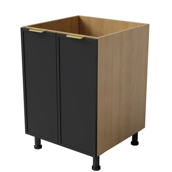 Kitchen Floor Cabinet 2 Door Cupboard 550-1000mm BF-550/600/650/700/750/800/850/900/1000-BOX